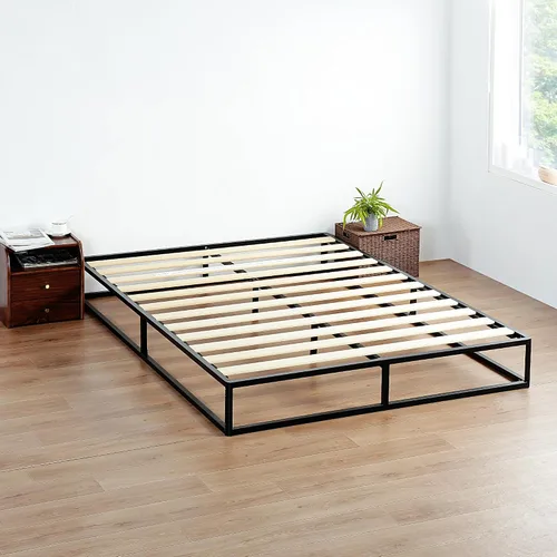 Vista 16 de Marco de cama de metal moderno Olee Sleep de 9.0 in