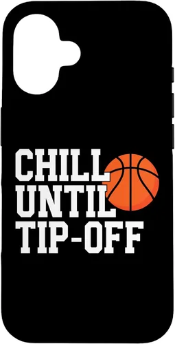 Vista 31 de Basketball Game Day, Chill Until Tip Off, Mom, Dad, Fan Case for iPhone XR