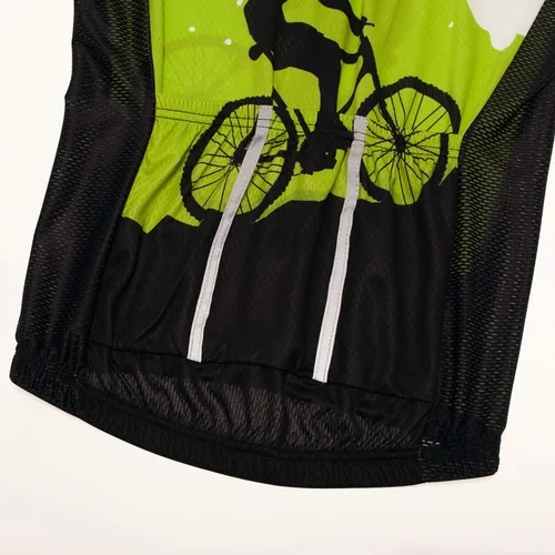 Vista 7 de Chaleco de ciclismo para hombre, sin mangas, S-3XL, reflectante, 3 bolsillos