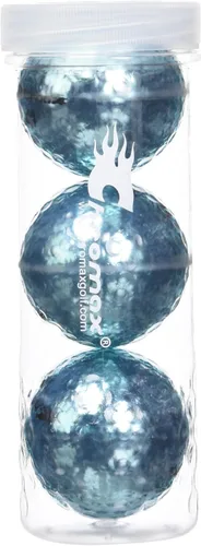 Vista 3 de Chromax Pelotas de golf metálicas de colores M5 (paquete de 3 tubos)