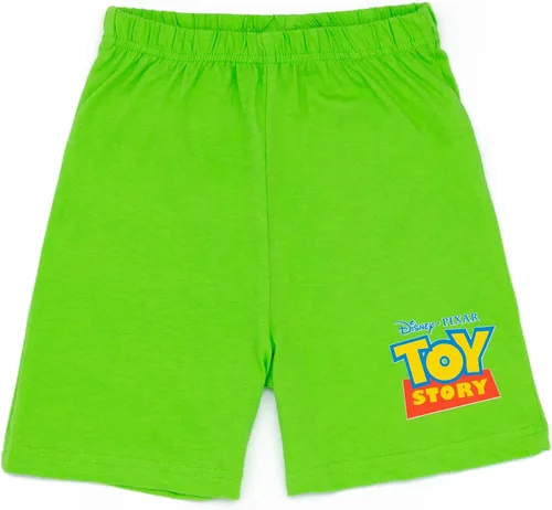 Vista 5 de Disney Toy Story - Conjunto de pijama para niños Camiseta y pantalones cortos Buzz Lightyear Hero para niños, ropa de dormir de película, regalo