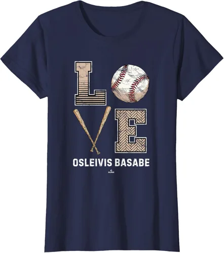 Vista 11 de Baseball Love Osleivis Basabe Prospect Baseball Fan Gear T-Shirt