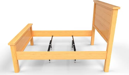 Vista 6 de Sistema de apoyo ajustable universal para cama con 4 patas tubulares de acero