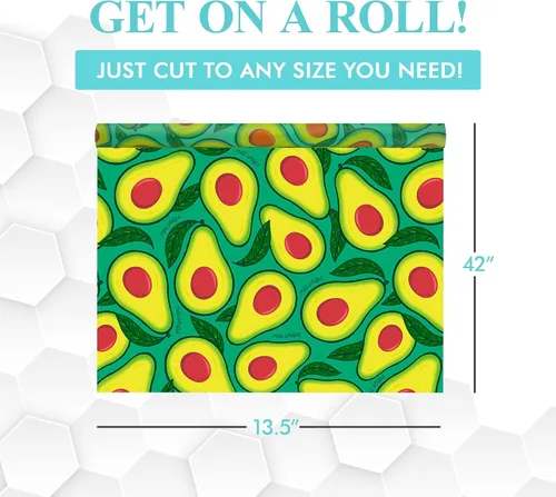 Vista 3 de Meli Wraps - Rollo de cera de abeja reutilizable, envolturas de cera de abejas sin residuos para cubrir alimentos, rollo de cocina
