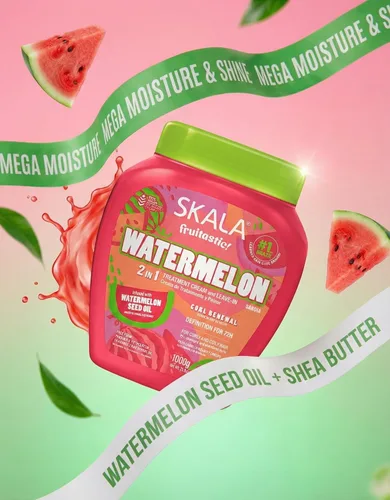 Vista 2 de Skala - Linha Frutastica - Crema de Tratamento Melancia 2.2 lbs - Colección Frutástica - Crema Tratamiento Sandía Net 35.37 Oz)