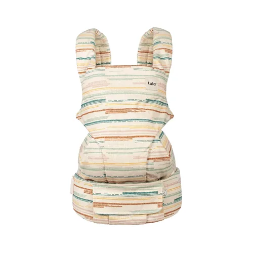 Vista 17 de Baby Tula Explore Linen - Portabebés multiposición Transportador transpirable para recién nacidos a niños pequeños, múltiples posiciones