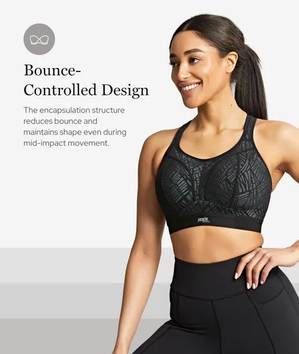Vista 6 de Panache Sujetador deportivo de mujer de talla grande sin aros
