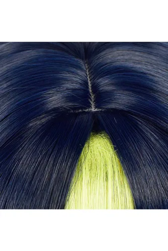 Vista 4 de KoleGoe Genshin Tighnari - Peluca para cosplay, accesorio de cosplay Genshin Impact Tighnari Cosplay peluca traje de Halloween