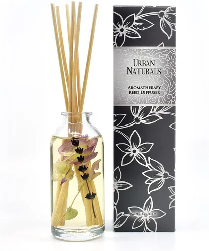 Vista 39 de Urban Naturals Amber & Lavender - Juego de difusor con varillas aromáticas Colección de aromaterapia (Awaken + Renew) Mind & Body Ambientador