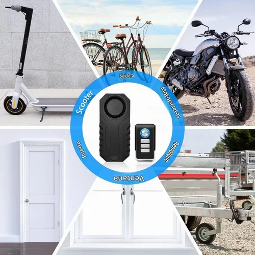 Vista 6 de USUPERINK - Alarmas de bicicleta para bicicletas eléctricas, 2 unidades de SF22R-2PK