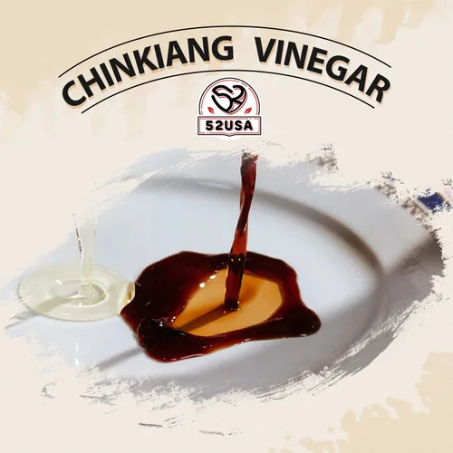 Vista 8 de 52USA Vinagre negro chino, vinagre de arroz negro maduro de 3 años, vinagre de Chinkiang, vinagre de Zhenjiang, 16.9 fl oz. Vinagre verificado por