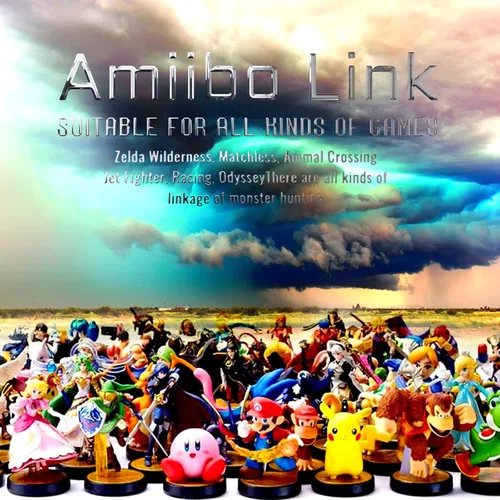 Vista 7 de AmiiboLink NFC - Llavero para cambiar el aliento de los cruces salvajes y animales, colección de tarjetas Amiibo 1000 en 1, tarjeta Splatoon3 Brush