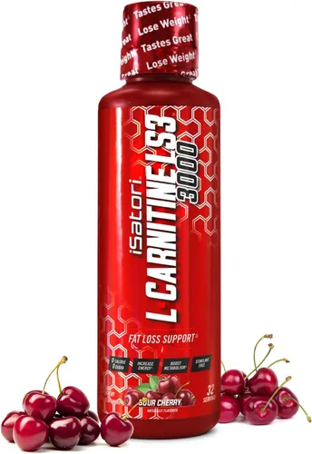 Vista 9 de iSatori L-Carnitina LS3 3000, L-Carnitina Líquida con Acetil L-Carnitina, L-Carnitina L-Tartrato, Pre Entreno Sin Estimulantes, Bajas Calorías, Sin