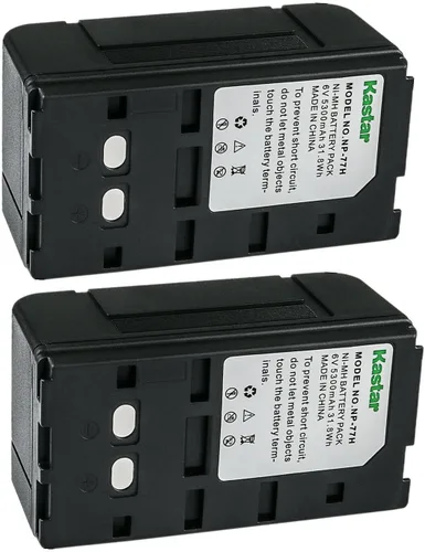 Vista 4 de Kastar Paquete de 1 batería de repuesto NP-77H 6.0V 5300mAh Ni-MH para Sony CCD-F Series CCD-F75 CCD-F77 CCD-F900 CCD-FPKTRV8 CCD-FV01, Sony CCD-FTX