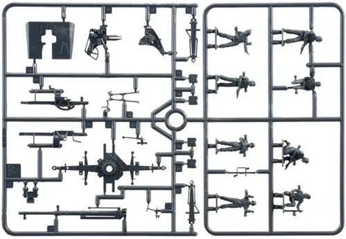 Vista 6 de Italeri 6195S Juego de batalla 1:72 1945 Fall of the Reichs, edificio, fabricación de modelos de soporte, manualidades, pasatiempos, pegado, kit