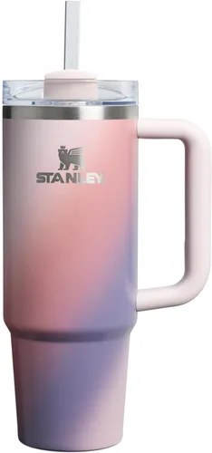 Vista 22 de STANLEY Quencher H2.0 Vaso Térmico con asa y pajilla, 64 onzas, tapa Flowstate de 3 posiciones, gran capacidad para viajes y deportes, vaso de acero