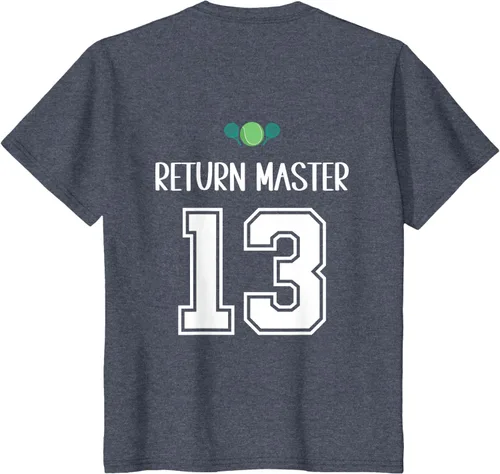 Vista 48 de Camiseta divertida del grupo de tenis de pádel para el equipo de pádel