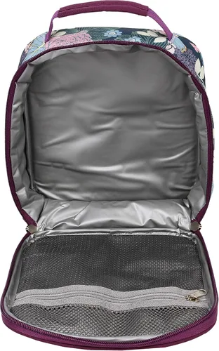 Vista 7 de J World New York Unisex Kid's Duo Rolling Backpack with Lunch Box Set, Secret Garden, One