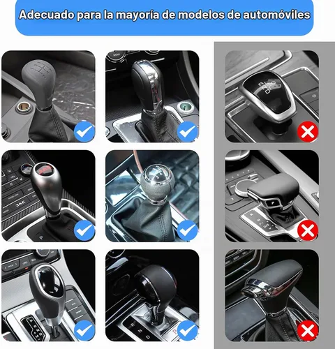 Vista 6 de SLLAK Funda de sudadera para palanca de cambios, sudadera universal para pomo de cambios, sudadera mini para cambio de marchas de coche, gadgets
