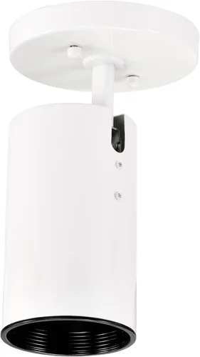 Vista 4 de NUVO SF76/412 One Light Close-to-Ceiling Flush Mount, Blanco