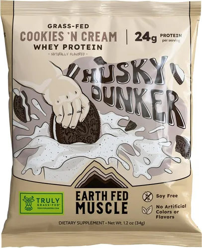 Vista 11 de Earth Fed Muscle Dark Arts - Suero de chocolate negro salado, una porción