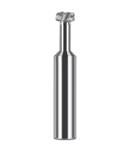 Vista 2 de KLOT Radius T - Fresa de ranurado de 0.116 a 0.472 pulgadas, fresadora de carburo sólido, Keyseat AlTiN recubierto para Stell y sin recubrimiento
