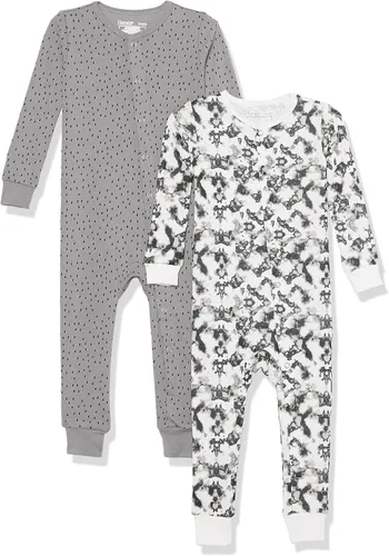 Vista 14 de Hanes Ultimate Baby - Trajes para dormir y jugar (2 unidades), para bebés, flexibles