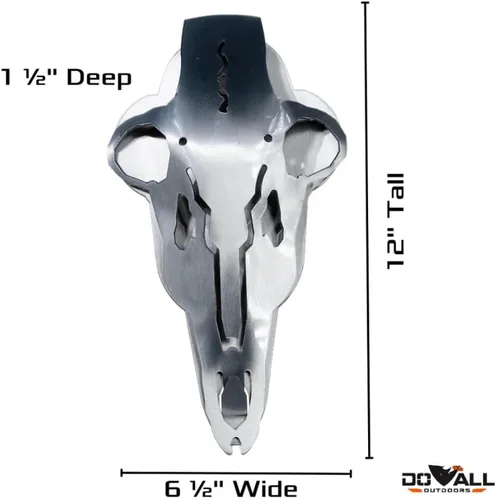 Vista 2 de Do-All Outdoors Dead Deer Iron Buck, Small,Silver