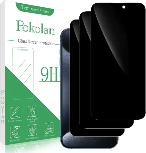 Vista 29 de Pokolan Protector de pantalla de privacidad diseñado para iPhone 11 Pro Max Negro