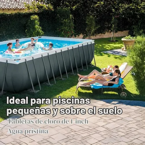 Vista 6 de XtremeClear Tabletas de Cloro de 1 Pulgada 1.5 libras para Piscinas, Tabletas de Cloración Estabilizadas de Larga Duración de 1" para Químicos