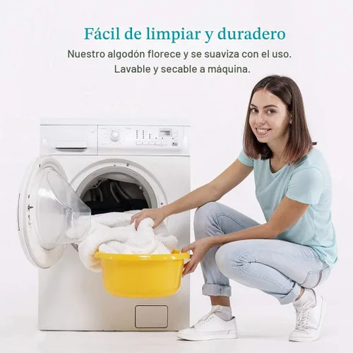 Vista 8 de Edredón alternativo de plumón, edredón blanco tamaño individual, funda de algodón