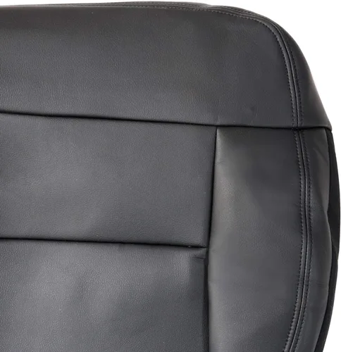 Vista 9 de Priprilod Funda de Reemplazo de Asiento de Cuero Negro para Lado del Conductor Compatible con Ford F150 Lariat 2004 2005 2006 2007 2008