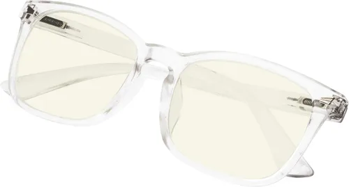 Vista 32 de Gafas de lectura cuadradas de gran tamaño con bloqueo de luz azul para mujeres y hombres