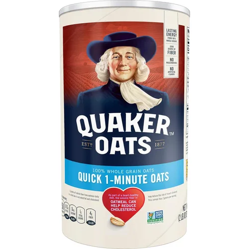 Vista 39 de Quaker Avena instantánea, proteína de azúcar morena de arce, 0.35 onzas de proteína, 12.6 onzas, paquete de 6