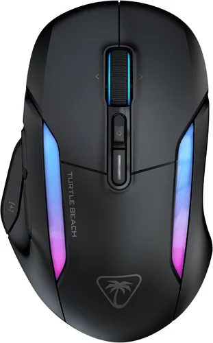 Vista 15 de Turtle Beach Kone II Ratón para juegos RGB con cable, sensor óptico de 26000 DPI, interruptores ópticos de vida útil de 100M clics, 23 entradas