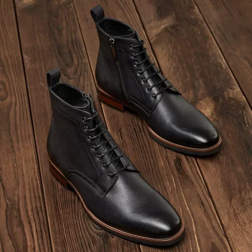 Vista 3 de Botas de vestir Chukka Oxford para hombre