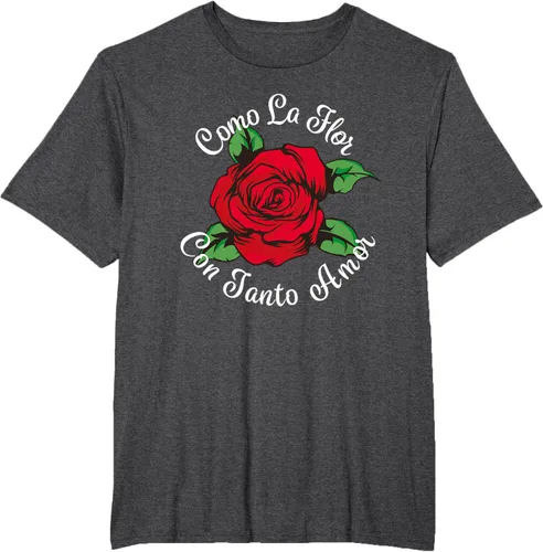 Vista 20 de Como La Flor - Bailar Cumbia - Mexican Rose Fiesta Regalo Camiseta Negro