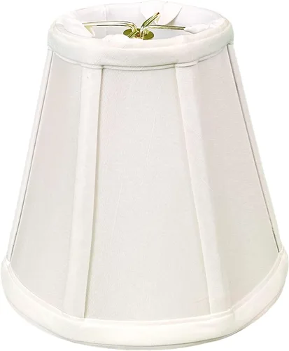 Vista 55 de Royal Designs, Inc. BS-707FC-6AGL Deep Empire Basic - Pantalla para lámpara con clip de llama, 3.5 x 6 x 5.75 pulgadas, color dorado antiguo