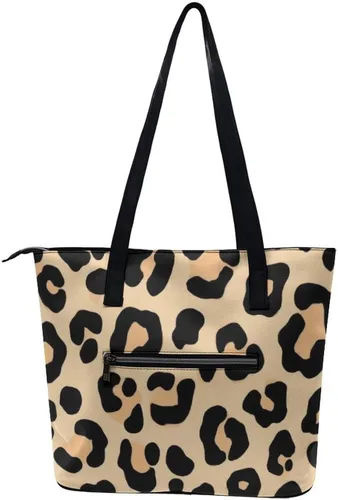 Vista 8 de Bolso de moda con cremallera Bolso de mano de gran capacidad Bolso de hombro