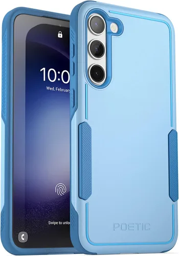 Vista 8 de Poetic Neon Series - Funda diseñada para Samsung Galaxy S23 Plus 5G de 6.7 pulgadas, doble capa, resistente, resistente, ligera, delgada, a prueba