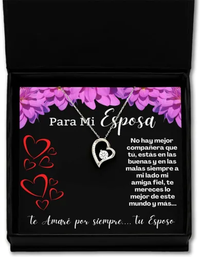 Vista 9 de Collar Esposa, regalo para la mujer de mi vida la patrona del hogar