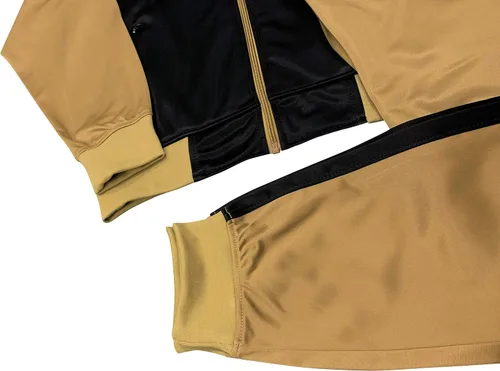 Vista 3 de Chándal de 2 piezas para hombre tradicional Coral Blocks Active Track Jacket and Track Pants Outfit..