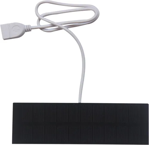 Vista 7 de Cargador de batería de panel solar – Carga rápida versátil y duradera, moderno, resistente, 3 W, paquete de teléfono alimentado por banco, multiuso