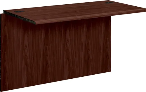 Vista 13 de HON Pedestal Credenza, derecha, 72 x 24 x 29-1/2 pulgadas, caoba