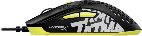 Vista 8 de HyperX Pulsefire Haste - Ratón para juegos - TimTheTatMan Edition - Ultraligero, 1.96 oz, carcasa de panal de abeja, diseño hexagonal, cable USB