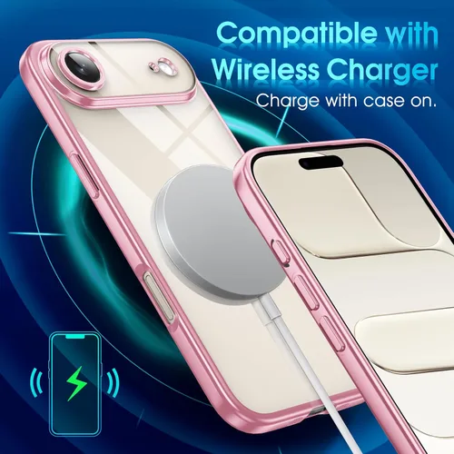 Vista 885 de Supdeal Funda cristalina transparente para iPhone 11, [No se amarillea] [Protección de la cámara] [Probado contra caídas de grado militar] Funda