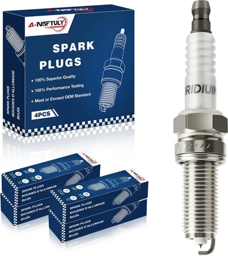 Vista 9 de Iridium Spark Plugs 4 Pack 93175 for Honda Kia Hyundai 1.8L 2.0L 2.4L