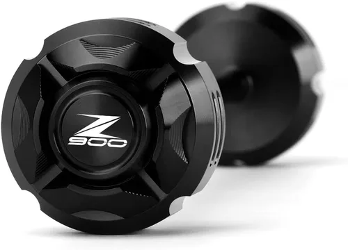 Vista 7 de Manillar Grip End Para Z900 Todo El Año Motocicleta CNC Aluminio Manillar Bar Extremos Enchufe Balance Pad Z 900 Accesorios Color Negro