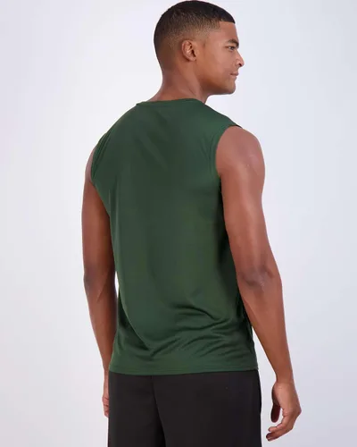 Vista 3 de Real Essentials Paquete de 5 Camiseta deportiva deportiva de malla para hombre, ropa deportiva de entrenamiento y entrenamiento