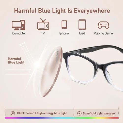 Vista 5 de Gafas de lectura para hombres y mujeres, rectangulares, para lectura de computadora, bisagra de resorte 5 Lector de mezcla
